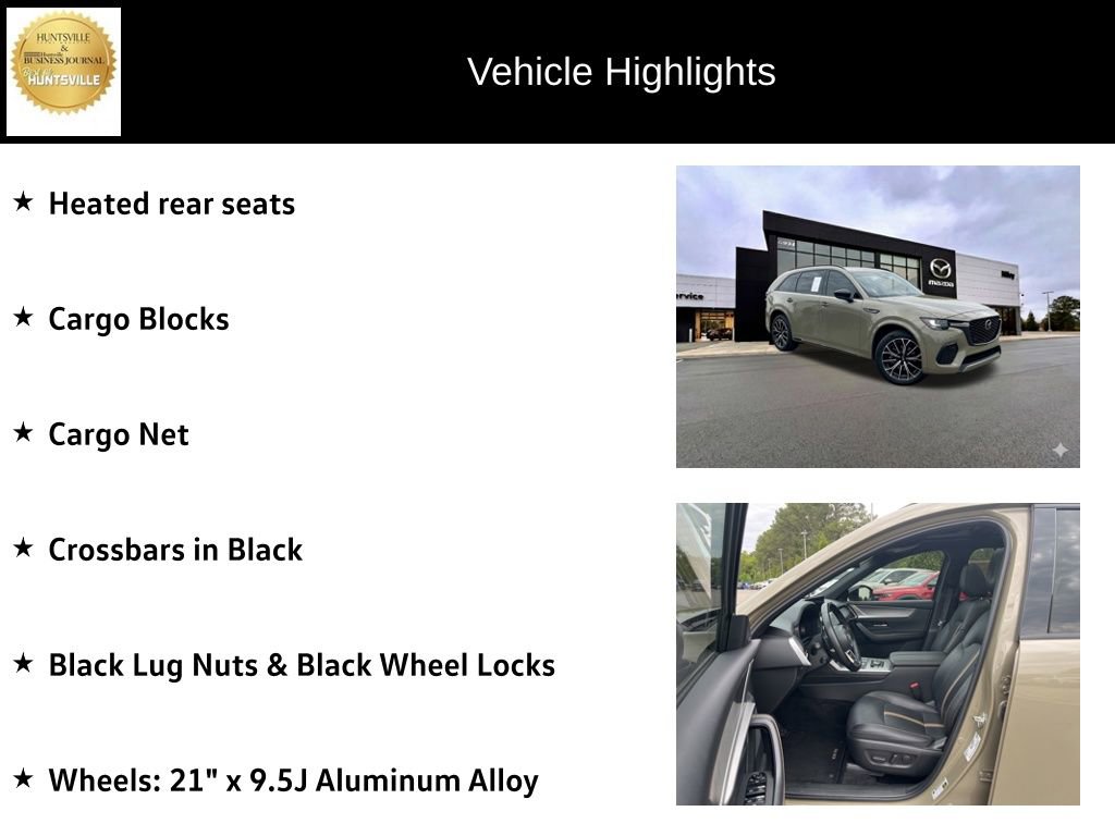 Certified 2025 MAZDA CX-70 3.3 Turbo S w/ Premium Package image 19