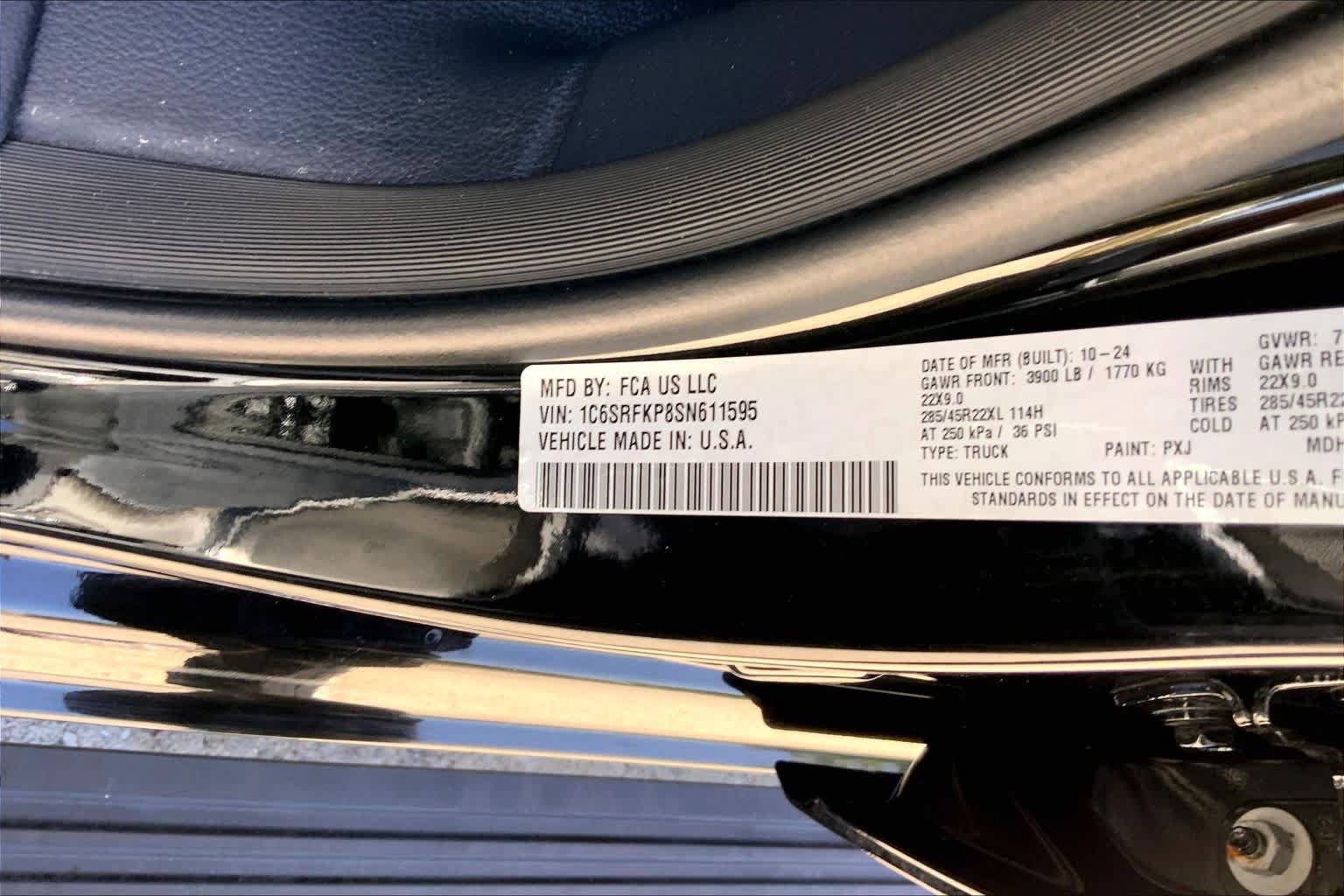 Used 2025 RAM 1500 Tungsten AWD/4WD image 71