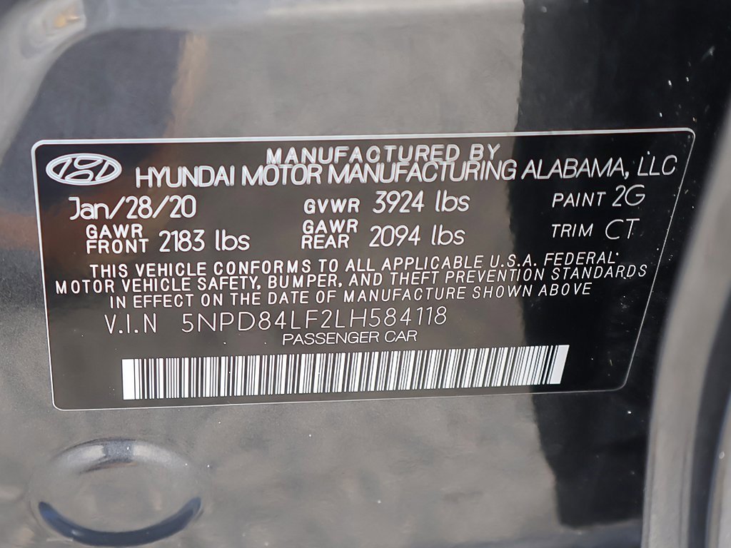 Used 2020 Hyundai Elantra SEL w/ Cargo Package (C1) image 45