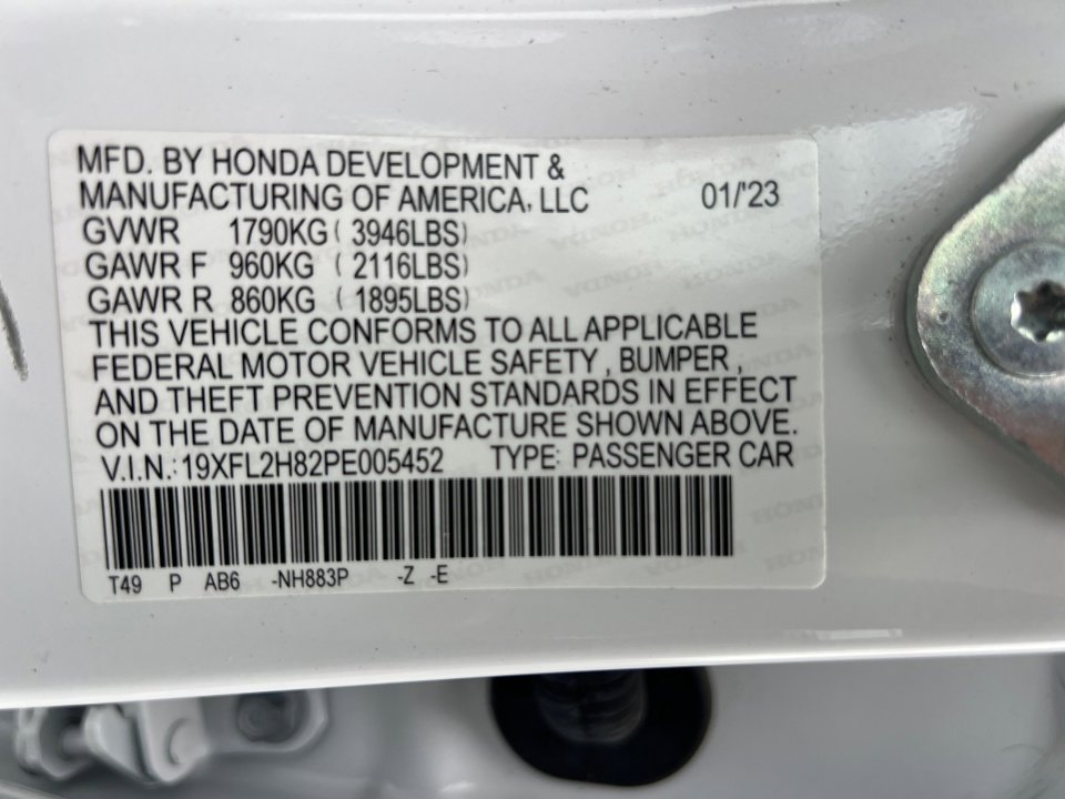 Certified 2023 Honda Civic Sport image 35
