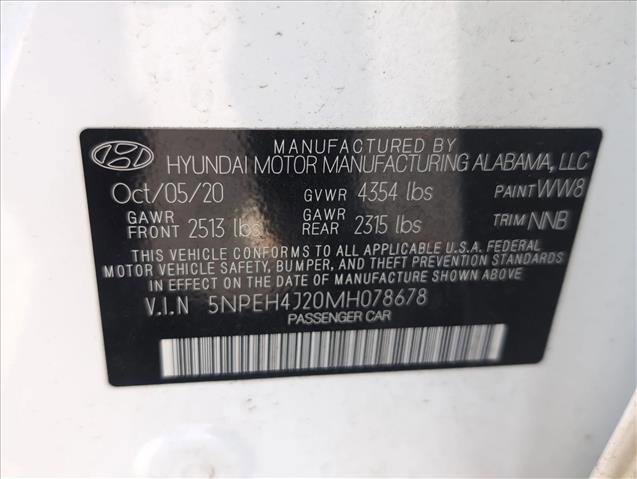 Used 2021 Hyundai Sonata Limited w/ Preferred Accessory Package image 26