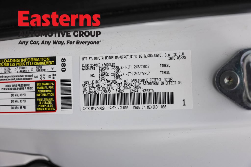 Used 2025 Toyota Tacoma SR RWD image 30