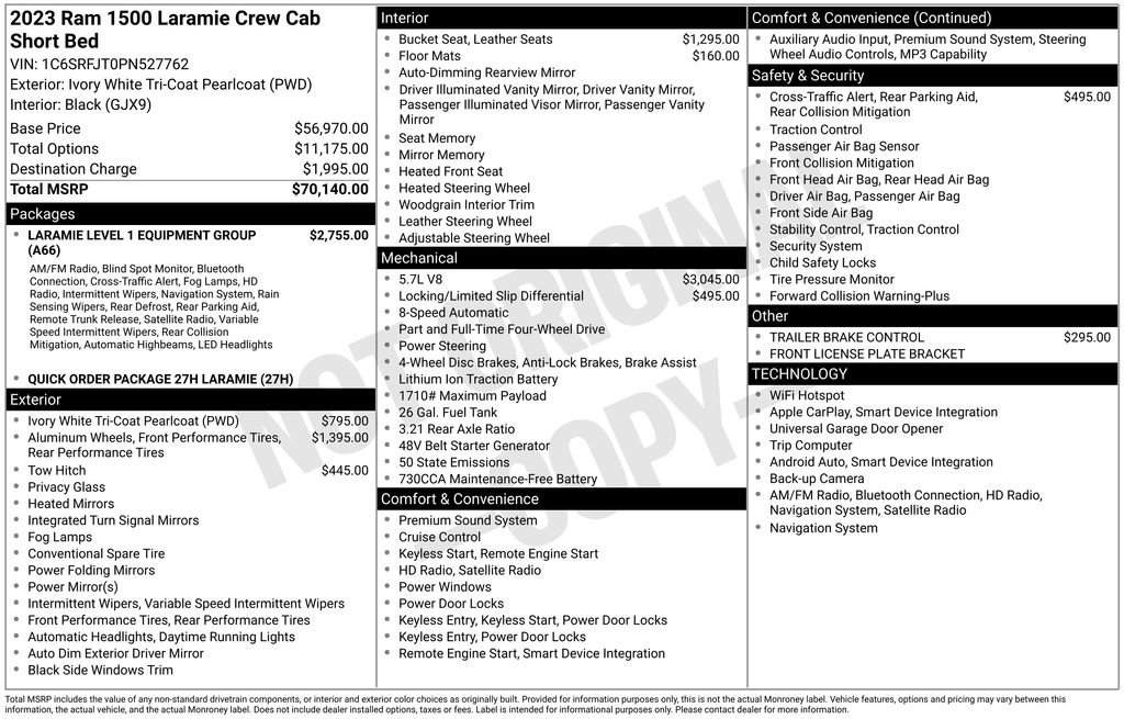Certified 2023 RAM 1500 Laramie image 37