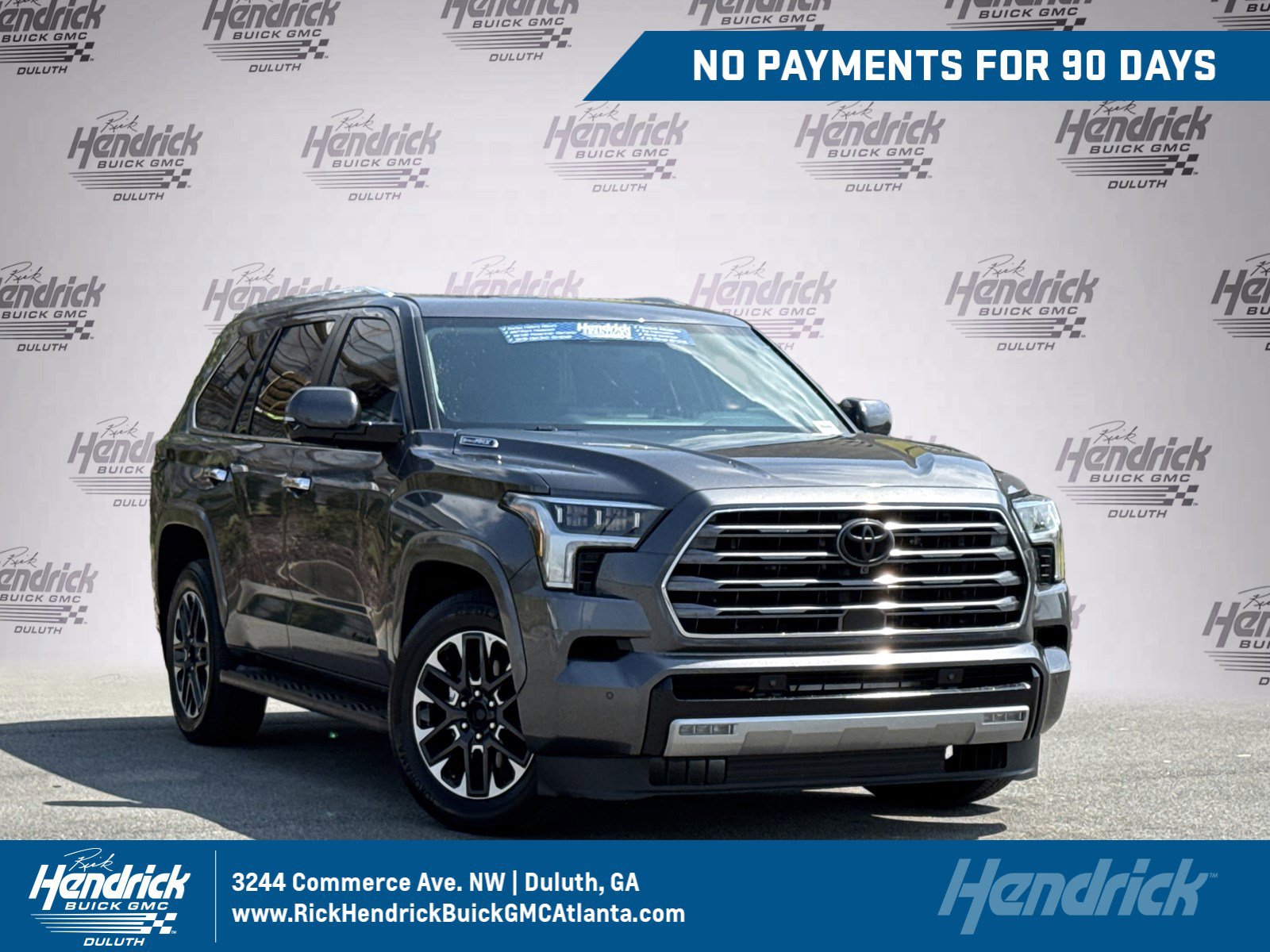 Used 2024 Toyota Sequoia Limited w/ Tow Technology Package