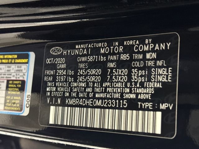 Used 2021 Hyundai Palisade SEL w/ Premium Package image 18