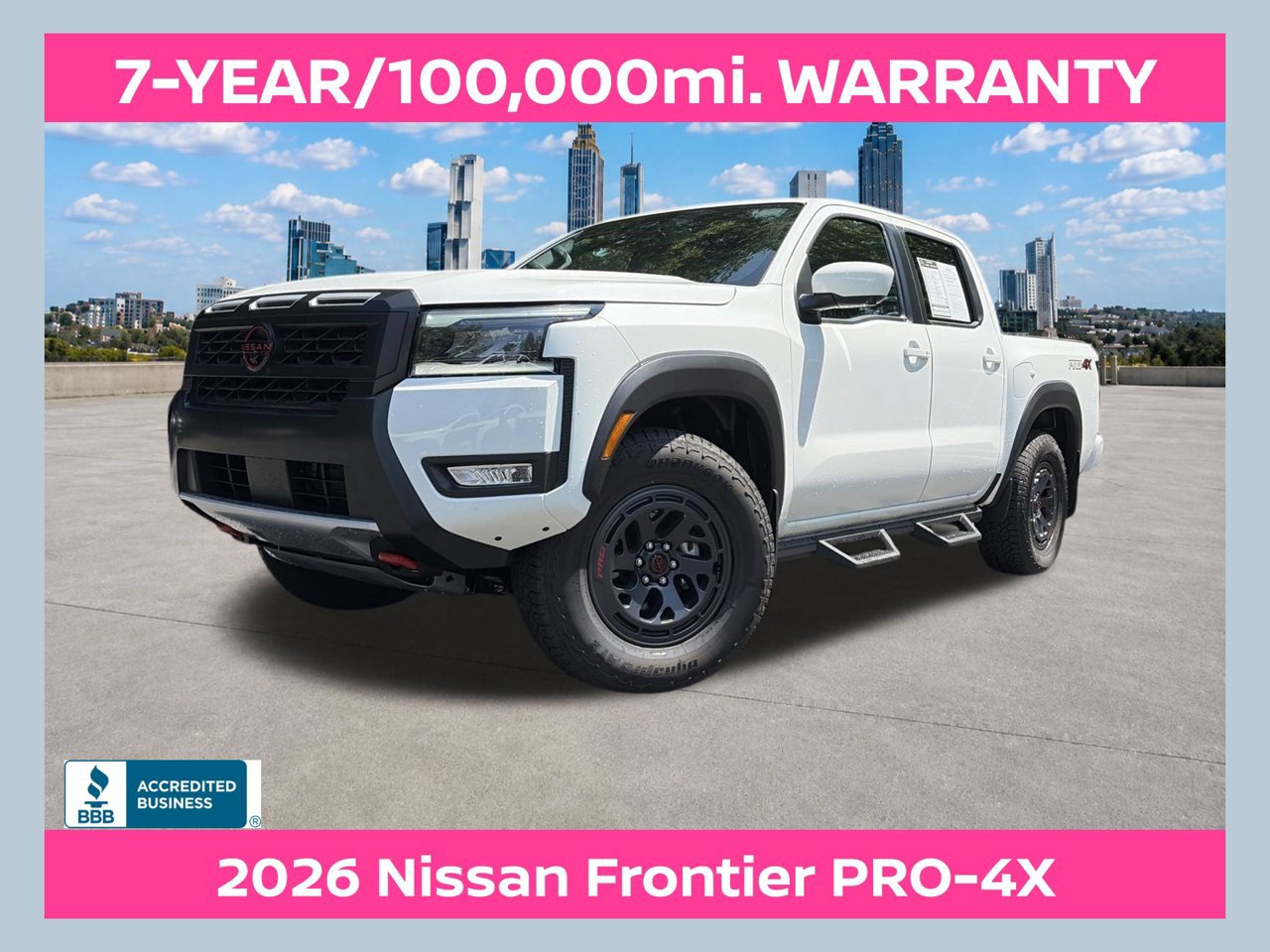 Certified 2026 Nissan Frontier PRO-4X w/ Pro Premium Package