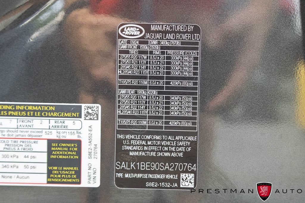 Used 2025 Land Rover Range Rover Long Wheelbase Autobiography AWD/4WD image 60