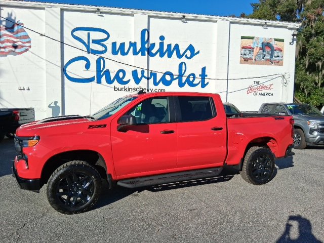 New 2026 Chevrolet Silverado 1500 Custom Trail Boss w/ Dark Appearance Package image 1