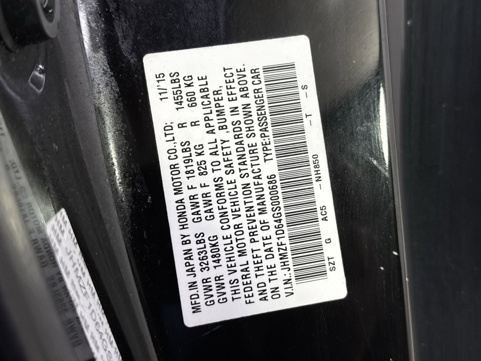 Used 2016 Honda CR-Z EX image 33