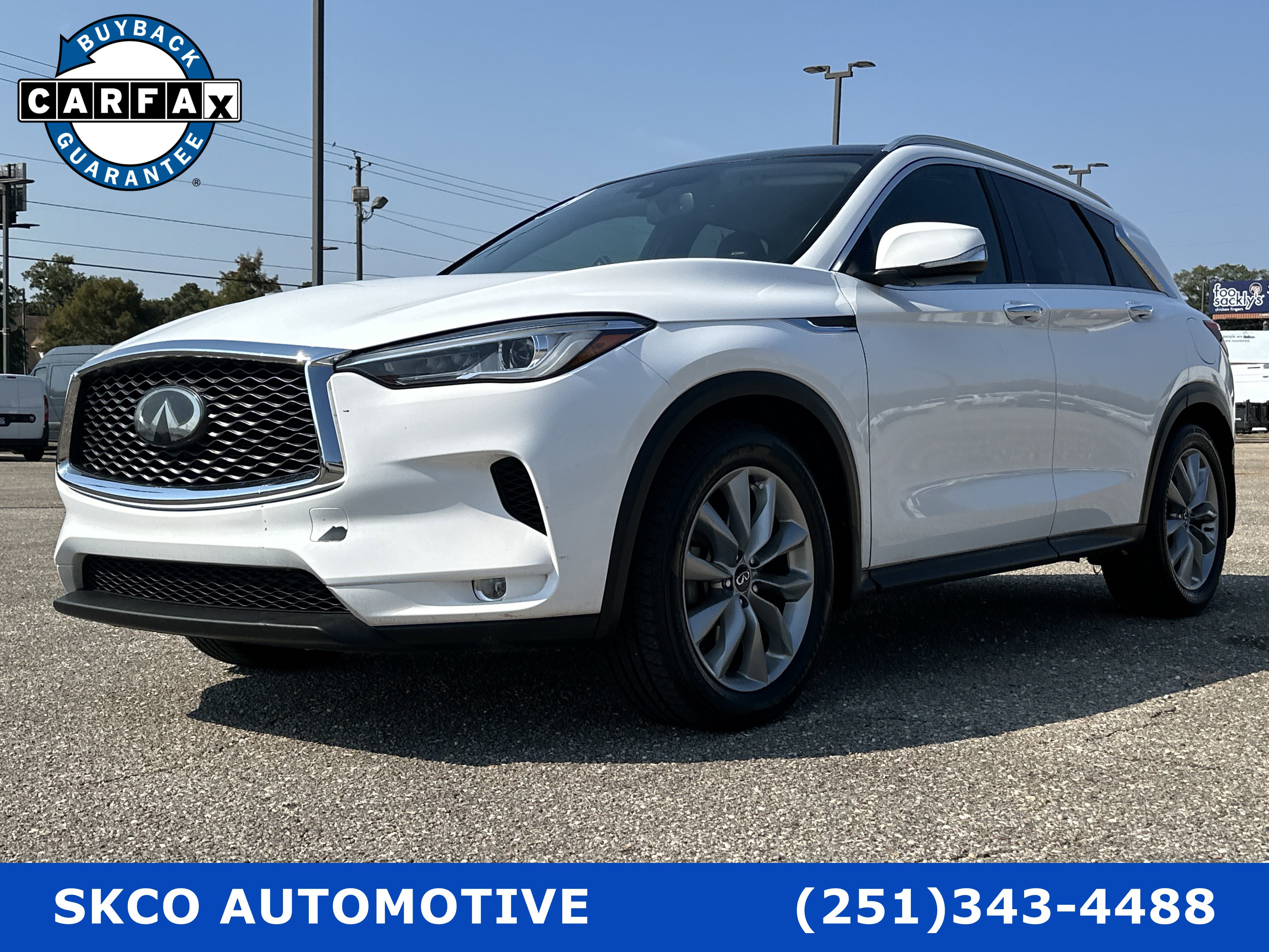 Used 2021 INFINITI QX50 Luxe