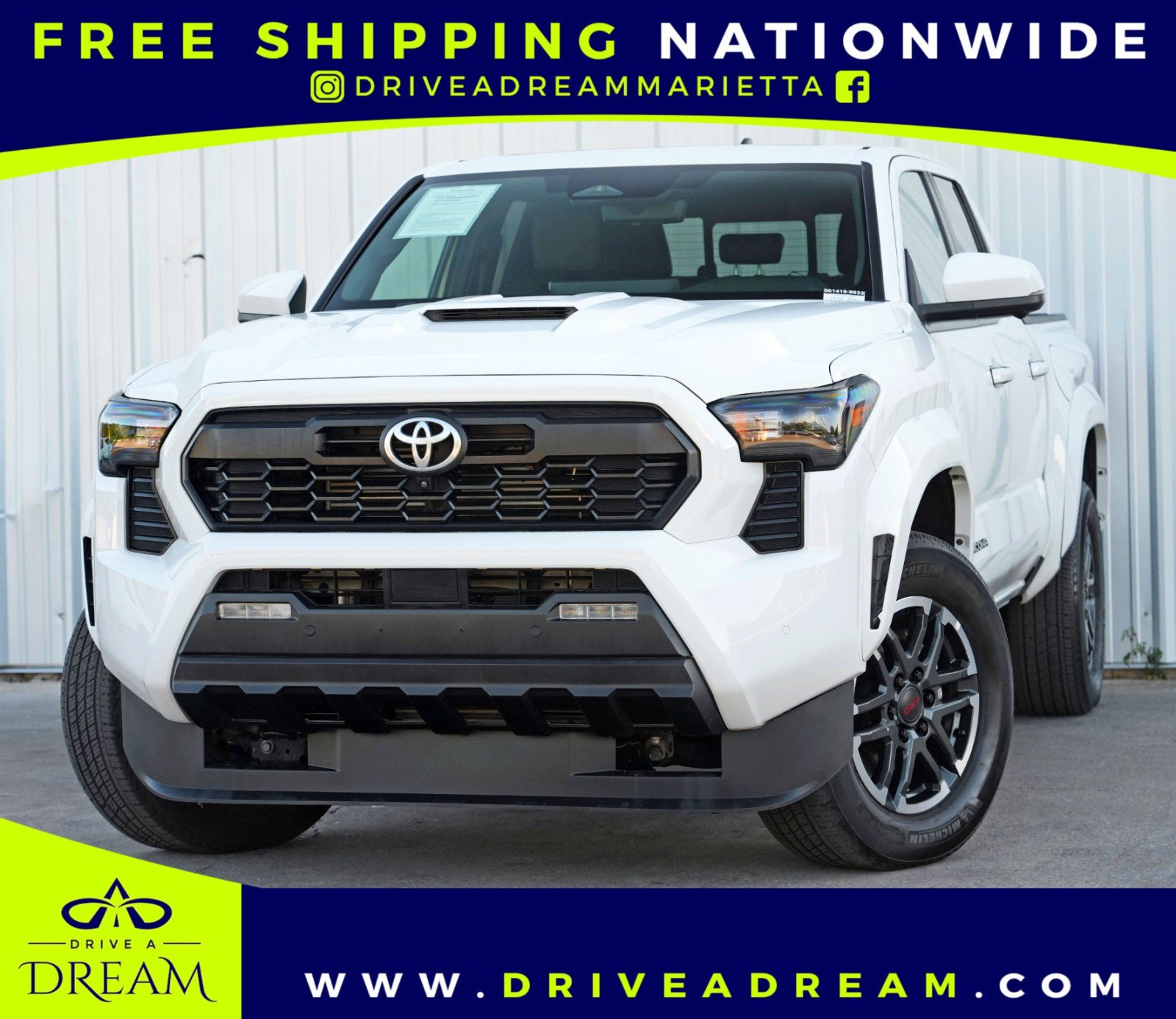 Used 2024 Toyota Tacoma TRD Sport w/ TRD Sport Premium Package AWD/4WD image 1
