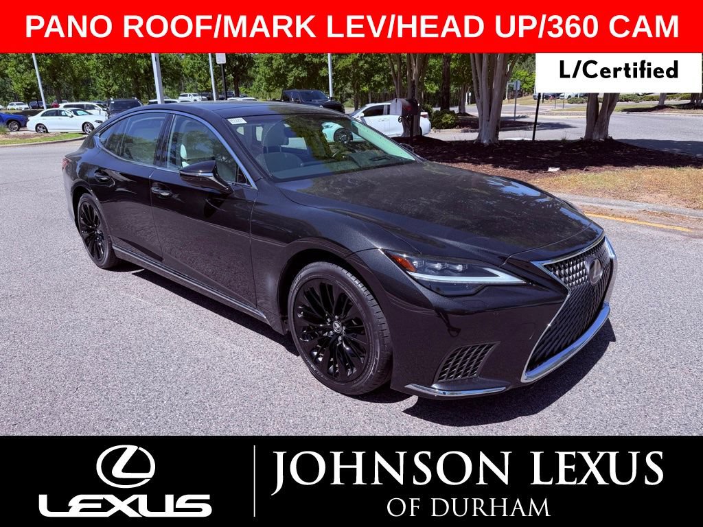 Certified 2023 Lexus LS 500 w/ Interior Upgrade Package RWD image 1