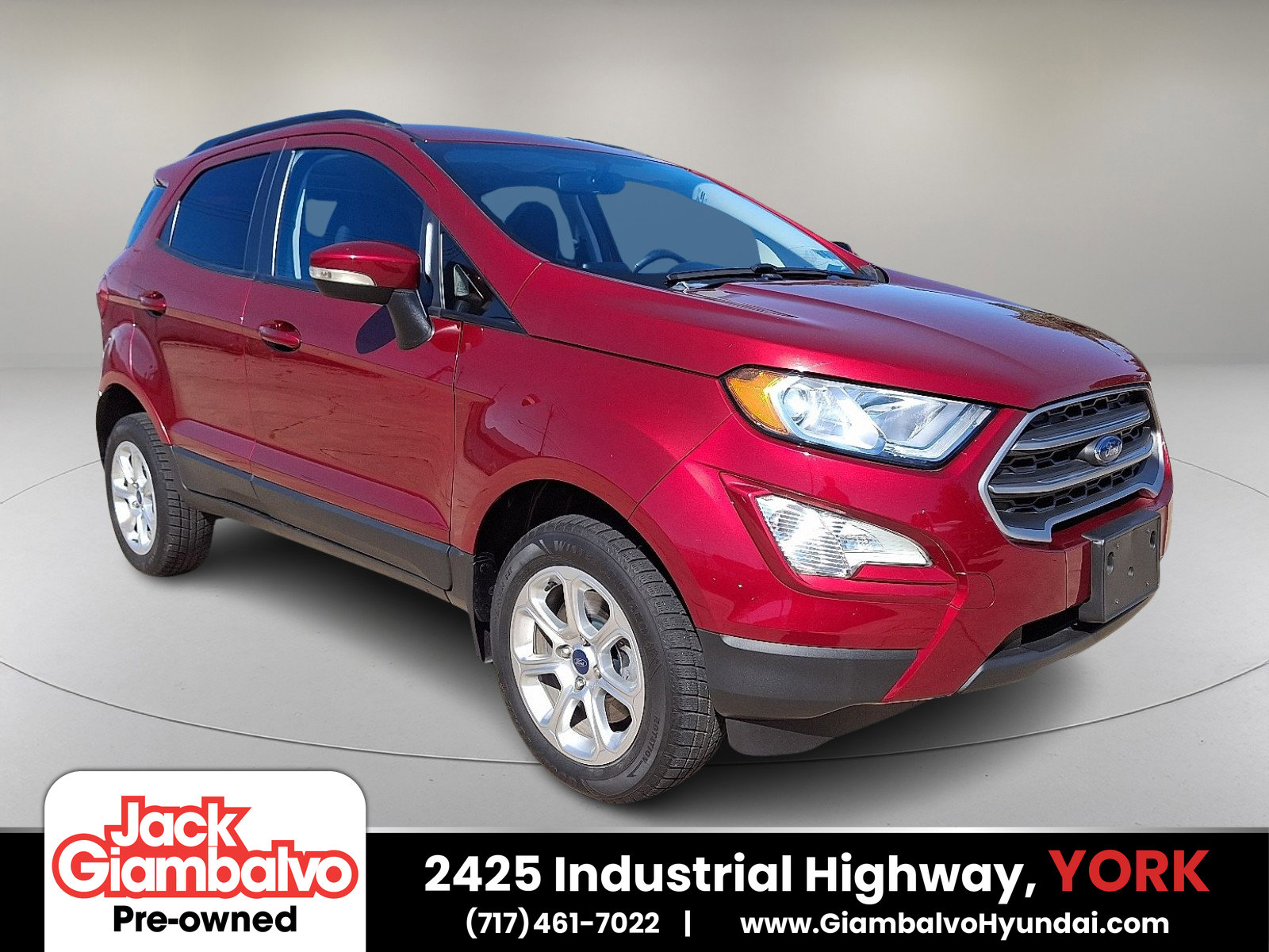 Used 2020 Ford EcoSport SE