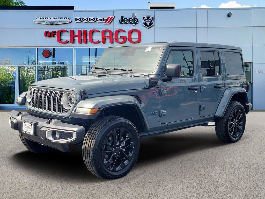 Certified 2025 Jeep Wrangler Unlimited Sahara w/ Safety Group AWD/4WD image 2