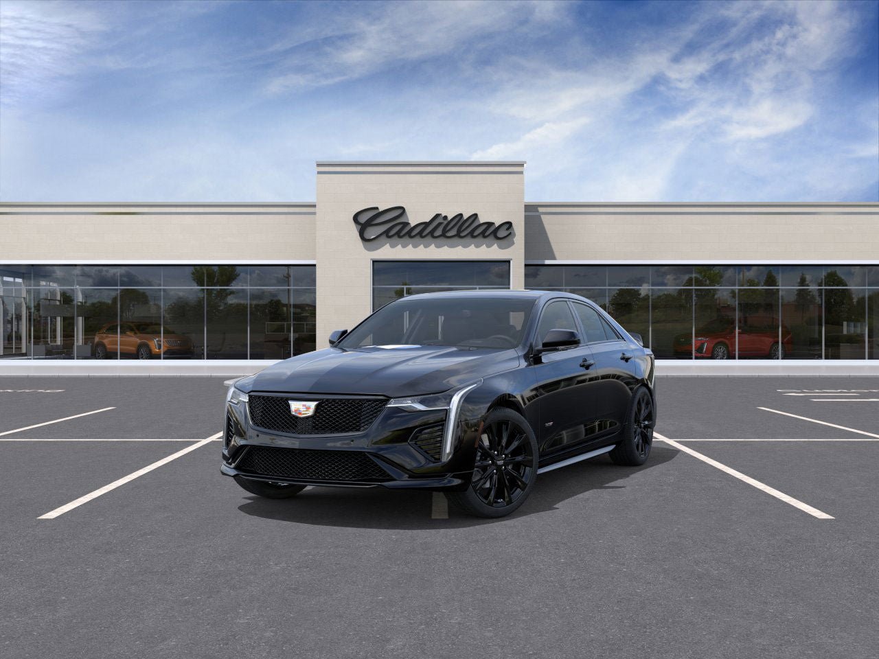 New 2026 Cadillac CT4 V w/ LPO, ONYX Package AWD/4WD image 8
