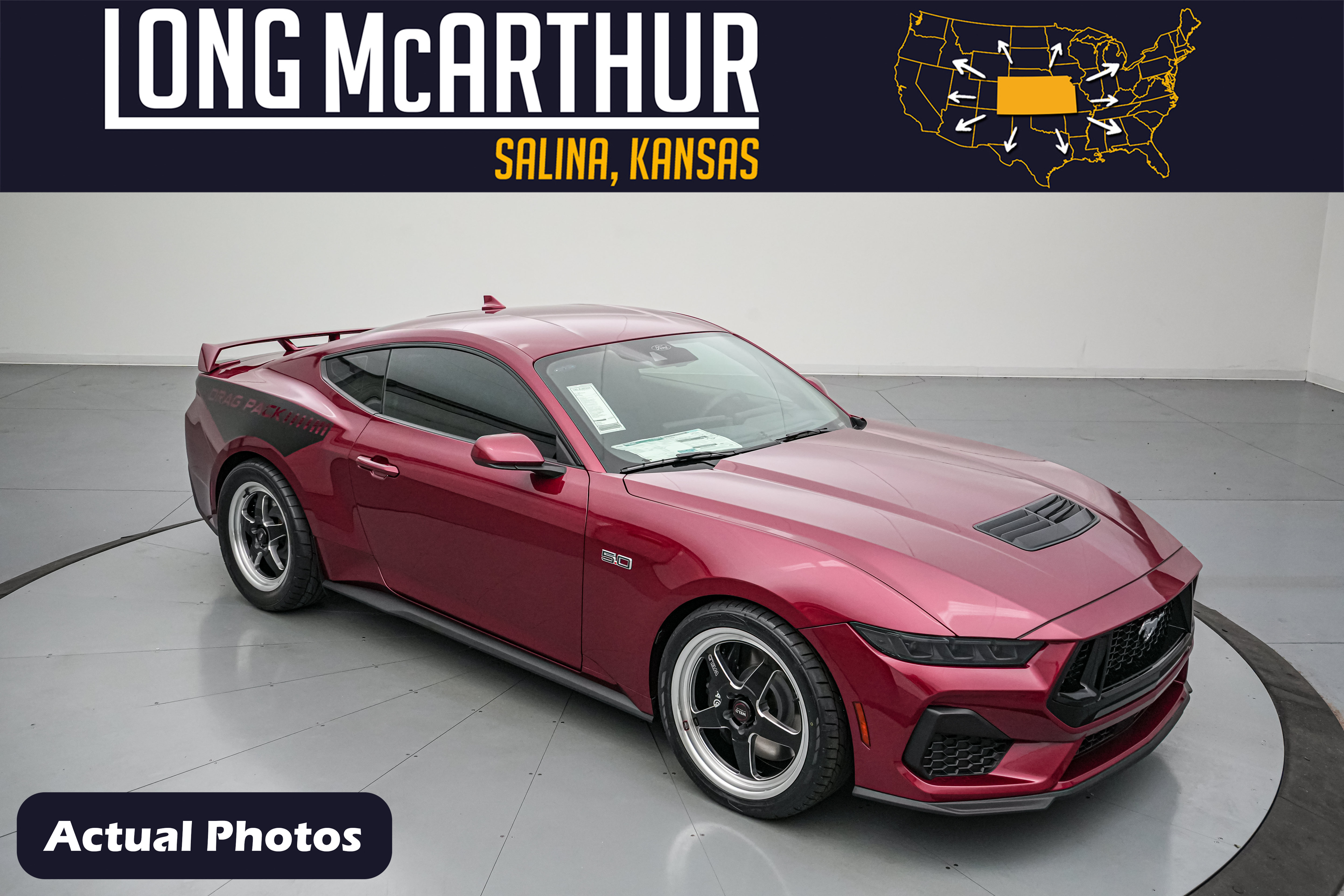 New 2026 Ford Mustang GT w/ GT Performance Package RWD image 1