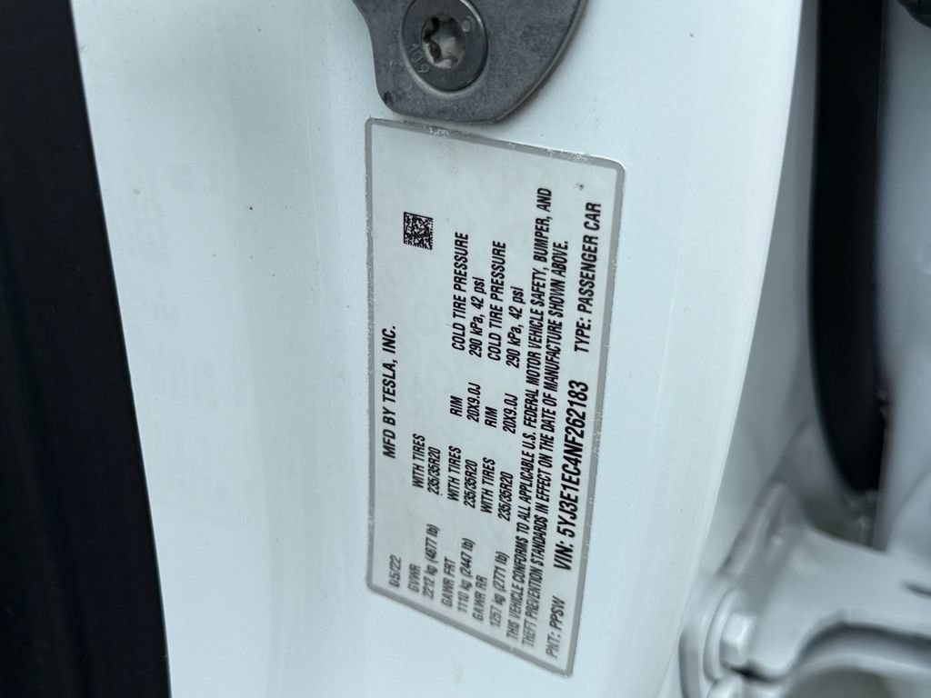 Used 2022 Tesla Model 3 Performance AWD/4WD image 26