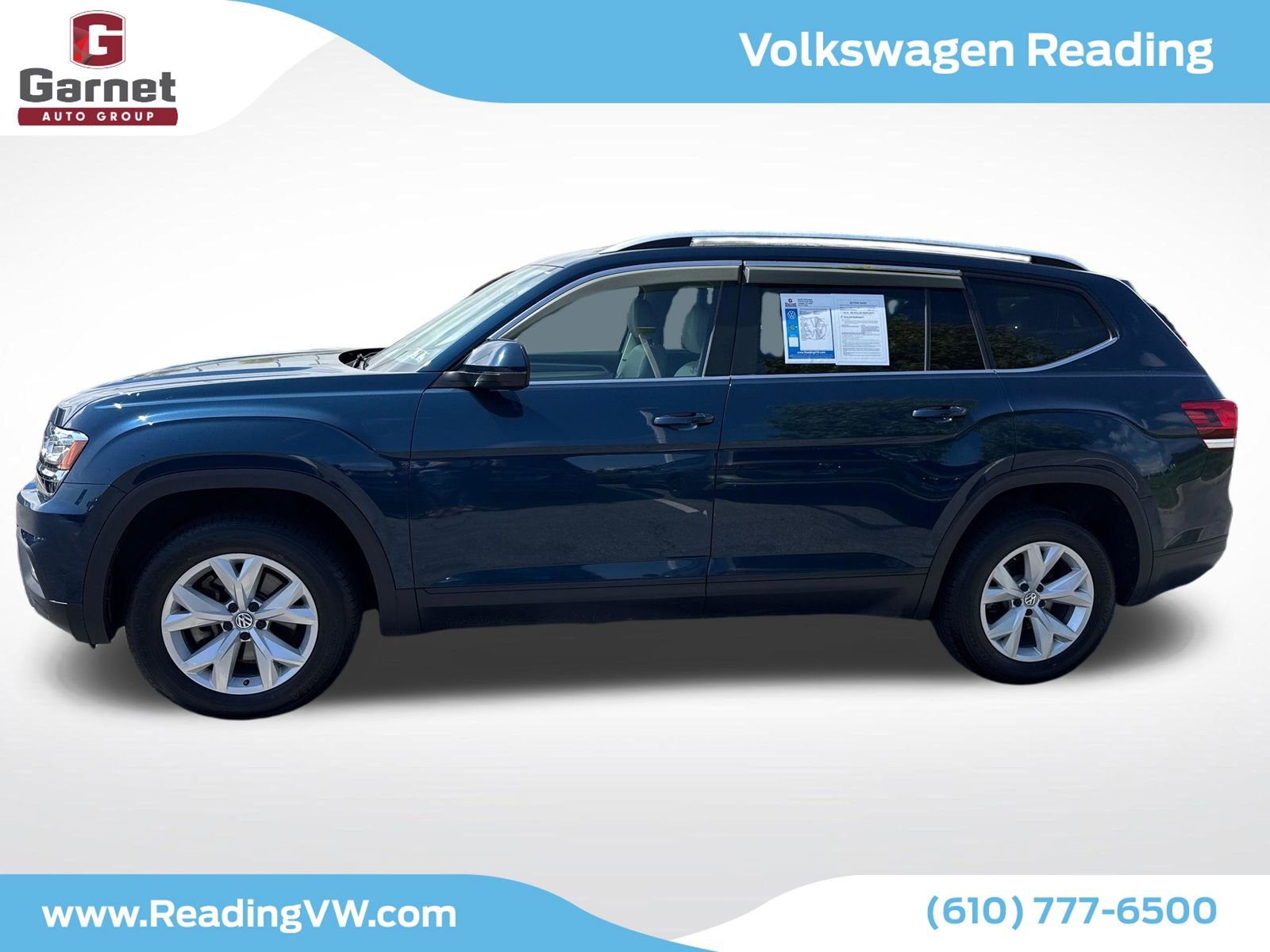 Used 2018 Volkswagen Atlas SE AWD/4WD image 2