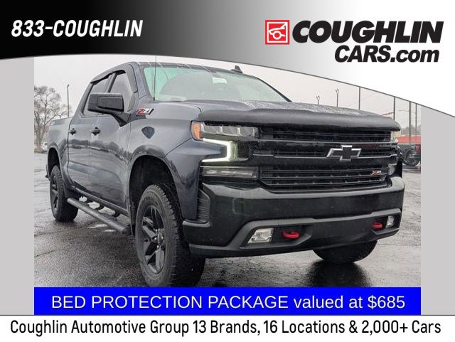 Used 2021 Chevrolet Silverado 1500 LT Trail Boss w/ Bed Protection Package image 1