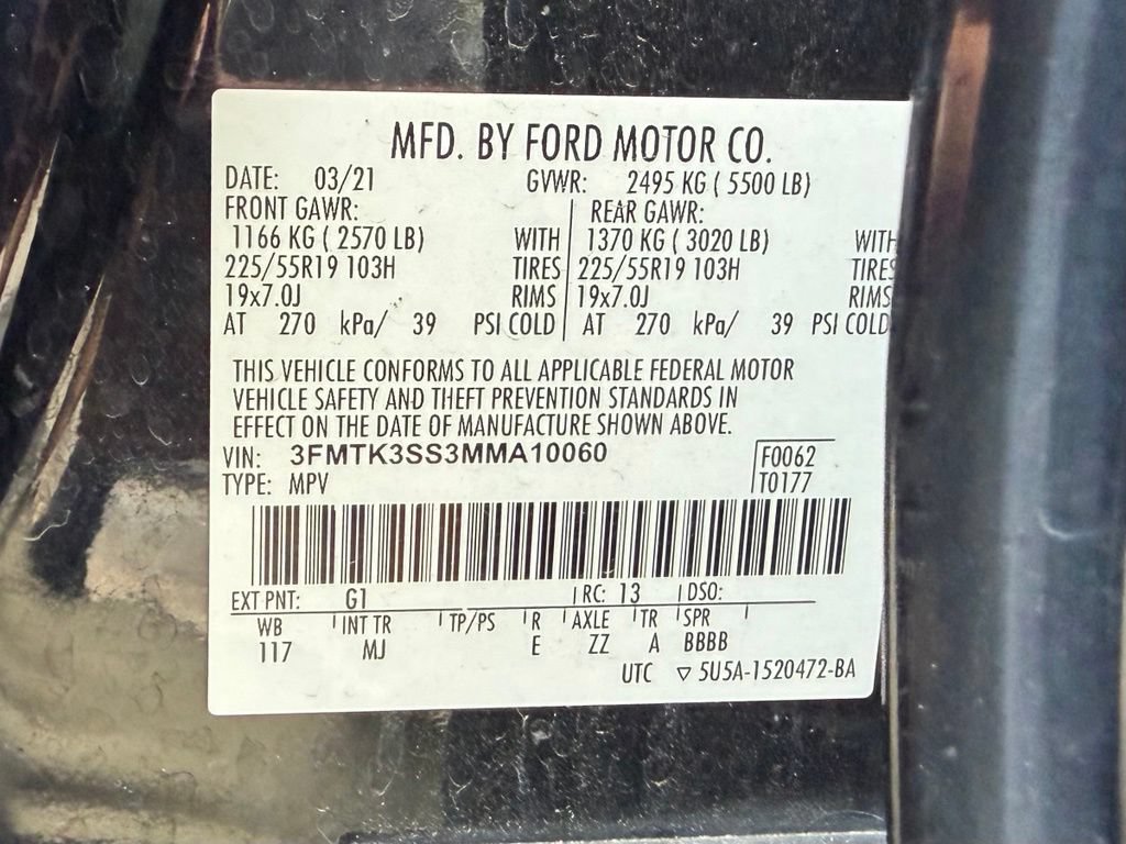 Used 2021 Ford Mustang Mach-E Premium AWD/4WD image 54