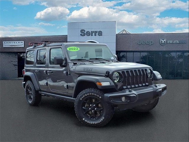Used 2022 Jeep Wrangler Unlimited Willys