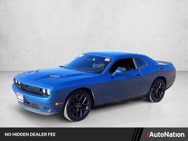 Used 2021 Dodge Challenger SXT w/ Blacktop Package RWD image 1
