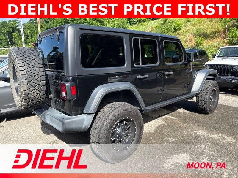 Used 2018 Jeep Wrangler Unlimited Sport S AWD/4WD image 3