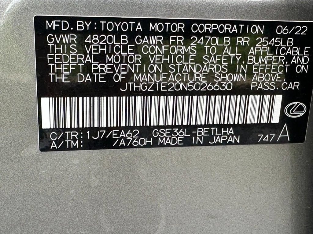 Used 2022 Lexus IS 350 F Sport AWD/4WD image 24