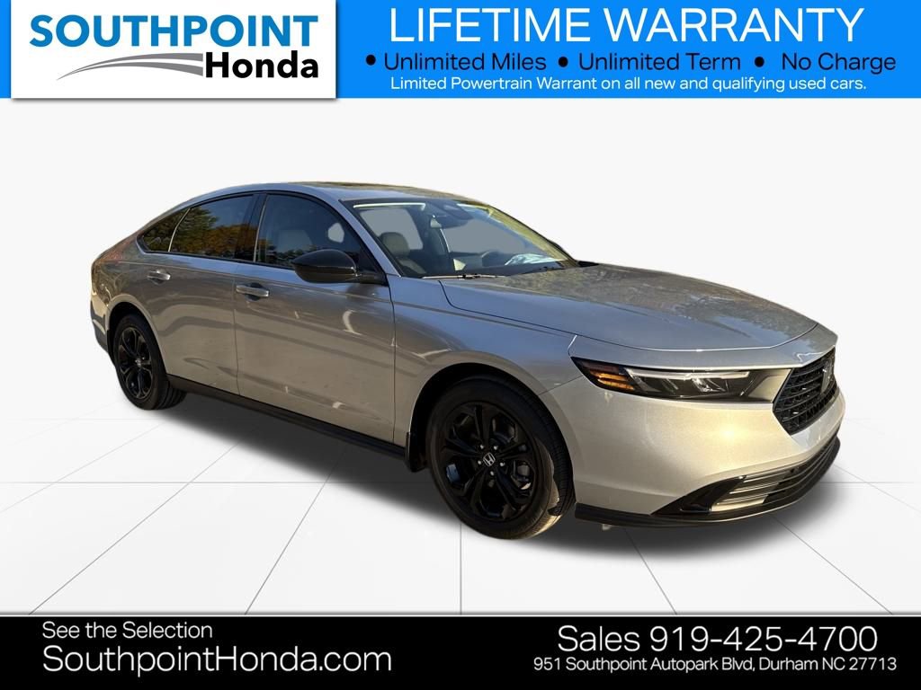 New 2025 Honda Accord SE