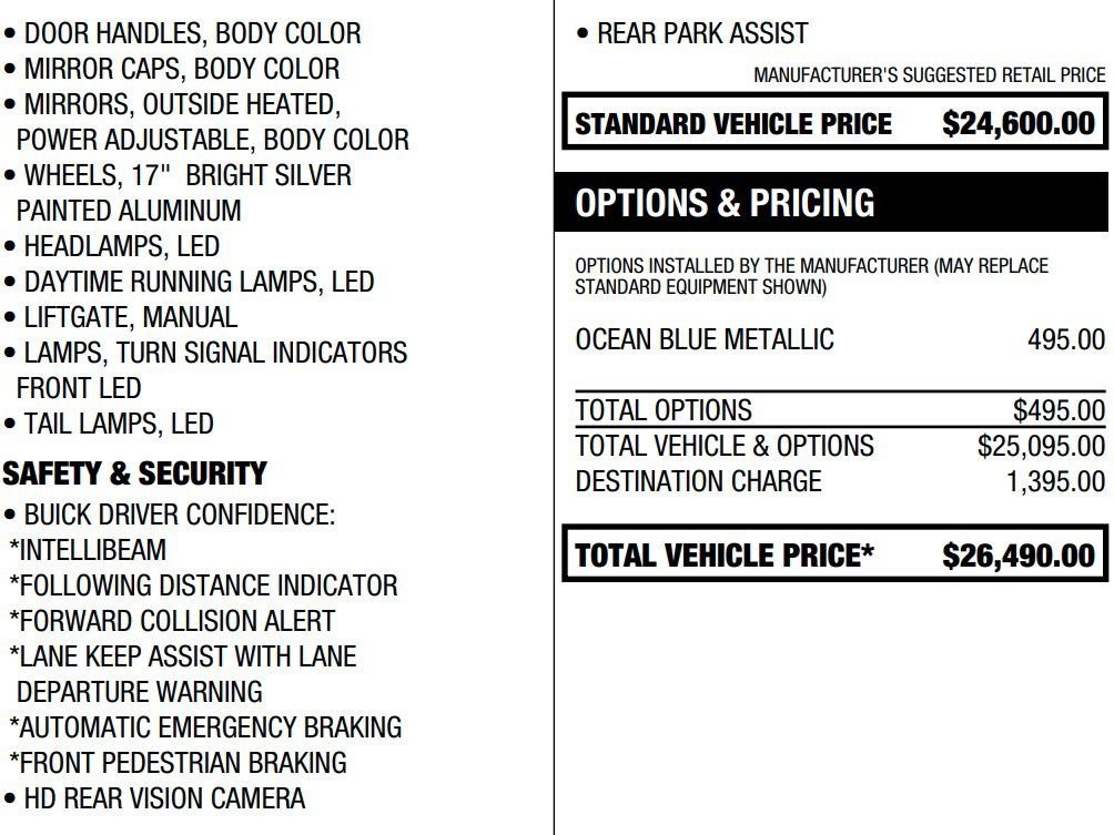 Certified 2026 Buick Envista Preferred FWD image 2