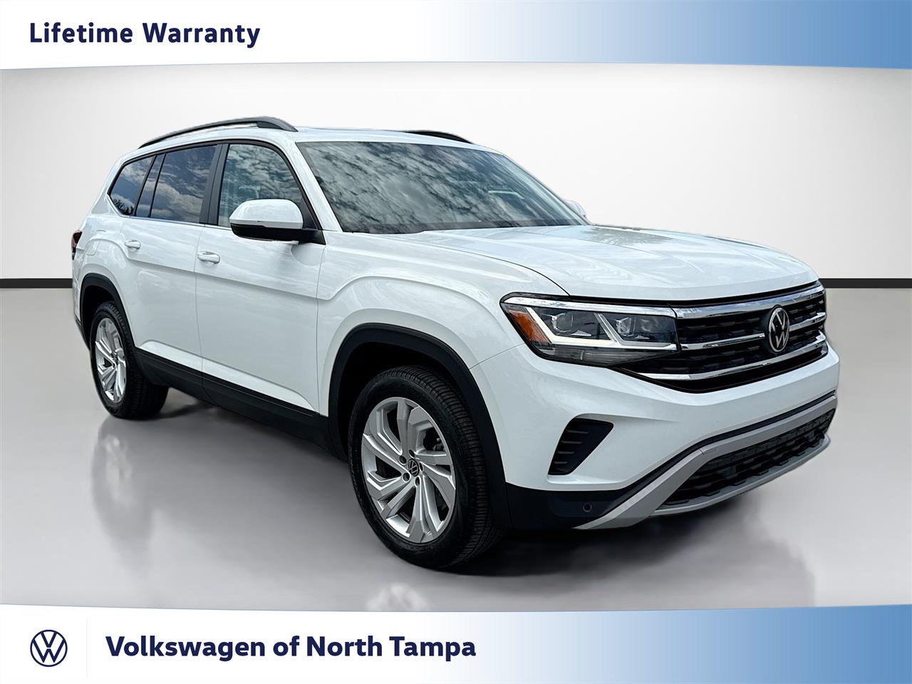 Used 2023 Volkswagen Atlas SE w/ Panoramic Sunroof Package FWD image 1