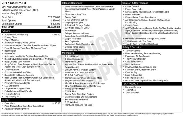 Used 2017 Kia Niro LX image 7