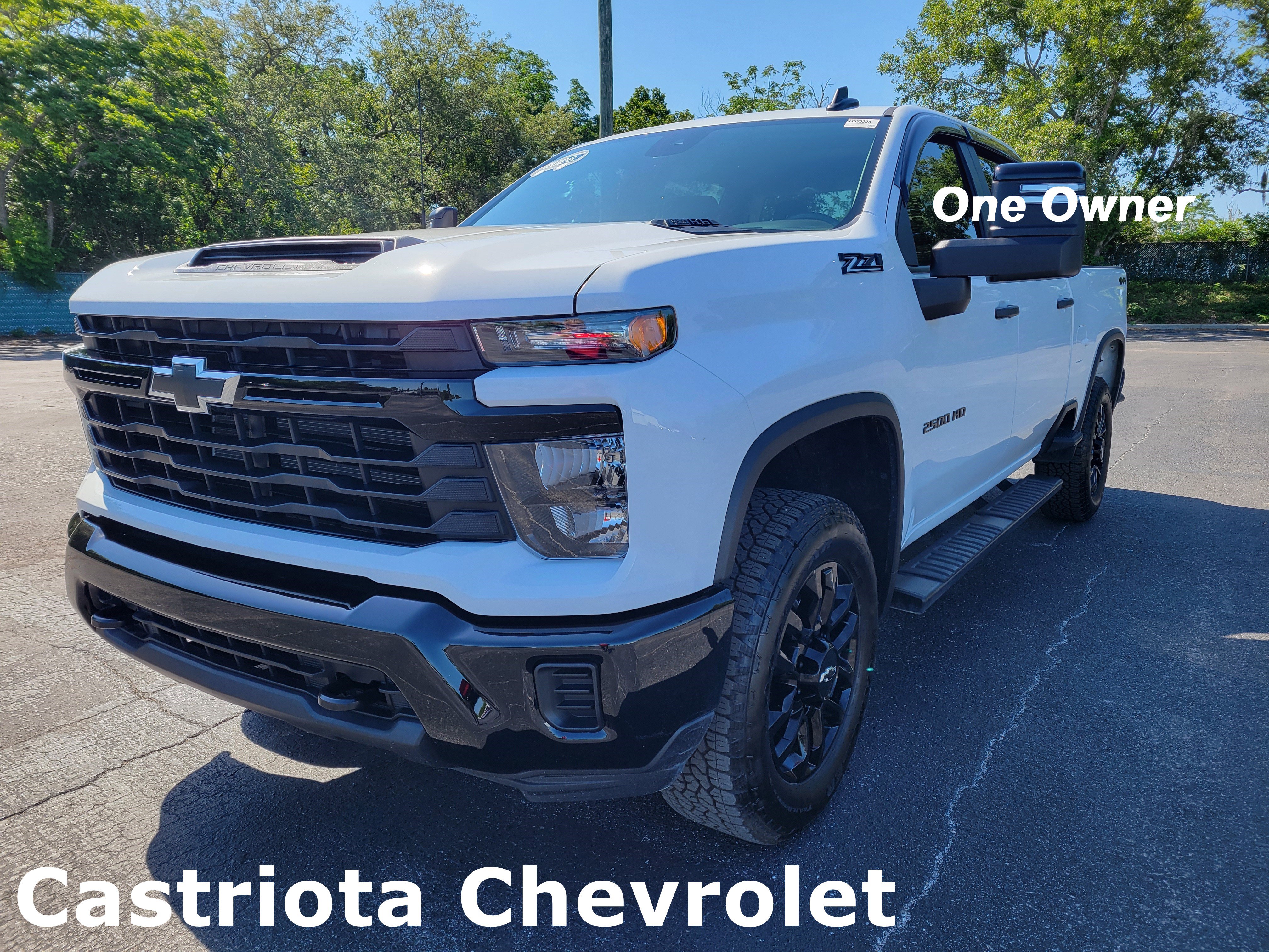 Certified 2026 Chevrolet Silverado 2500 Custom w/ Custom Blackout Package AWD/4WD image 1