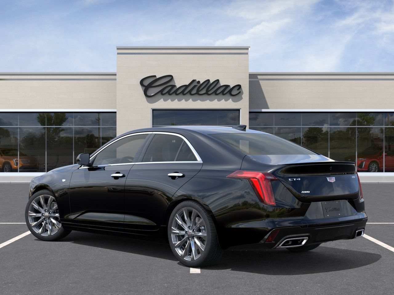 New 2026 Cadillac CT4 Luxury w/ LPO, Exterior Accent Package AWD/4WD image 3