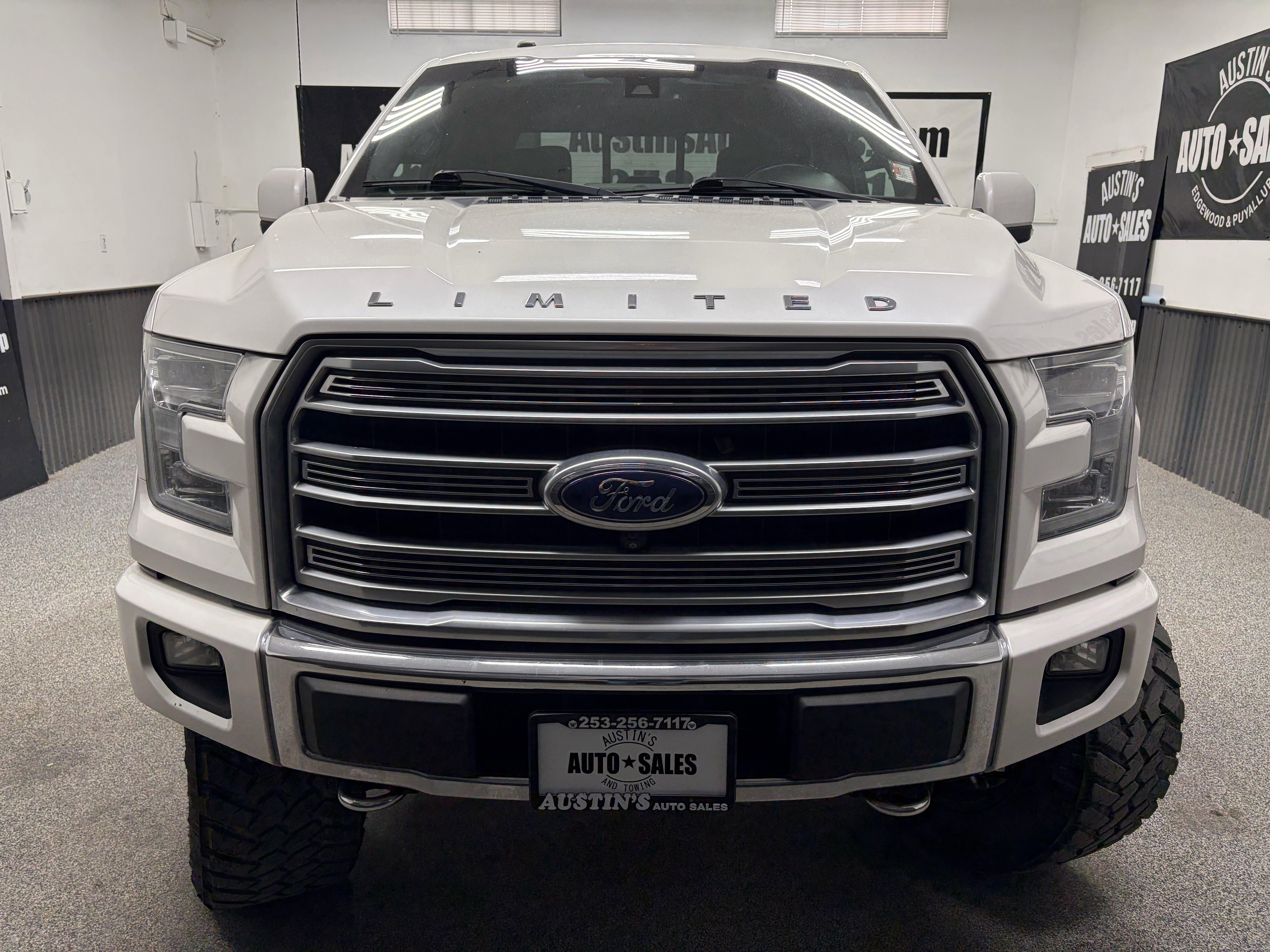 Used 2016 Ford F150 Limited w/ Trailer Tow Package AWD/4WD image 5