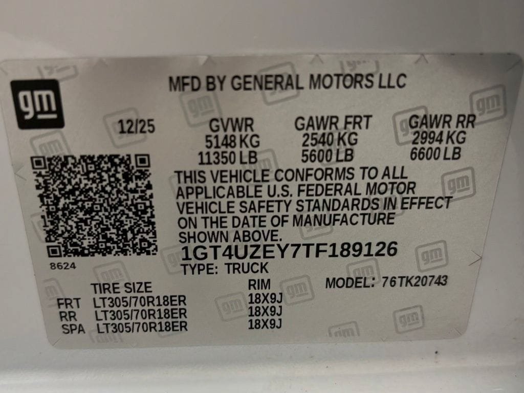 Used 2026 GMC Sierra 2500 AT4X AWD/4WD image 11
