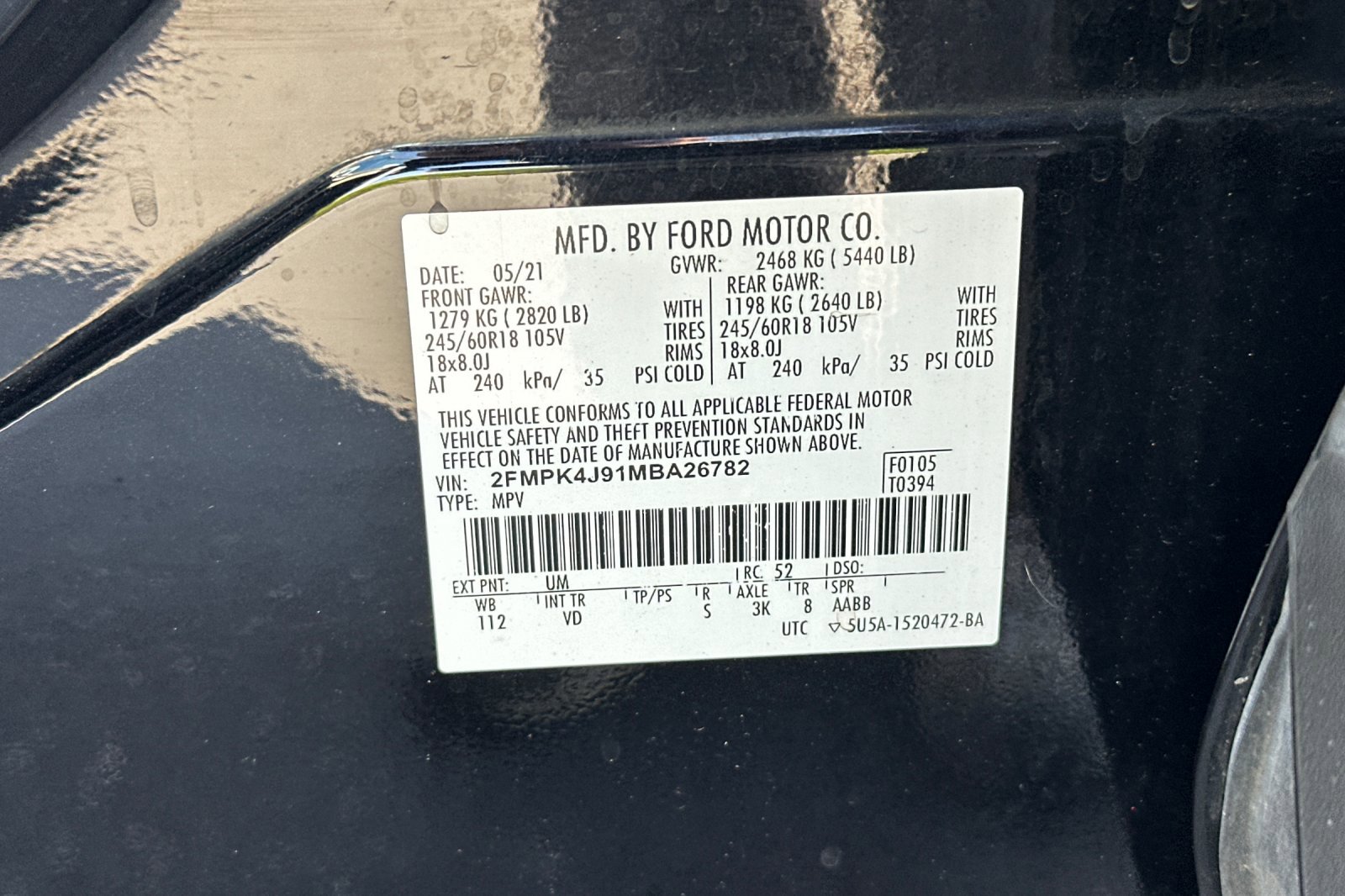 Used 2021 Ford Edge SEL w/ Cargo Accessory Package image 29