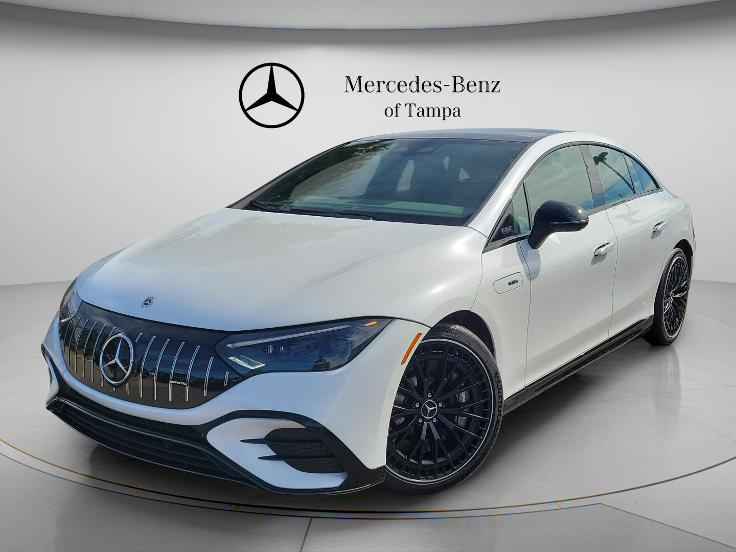 Certified 2023 Mercedes-Benz EQE AMG 4MATIC Sedan w/ AMG Night Package 360° Tour
