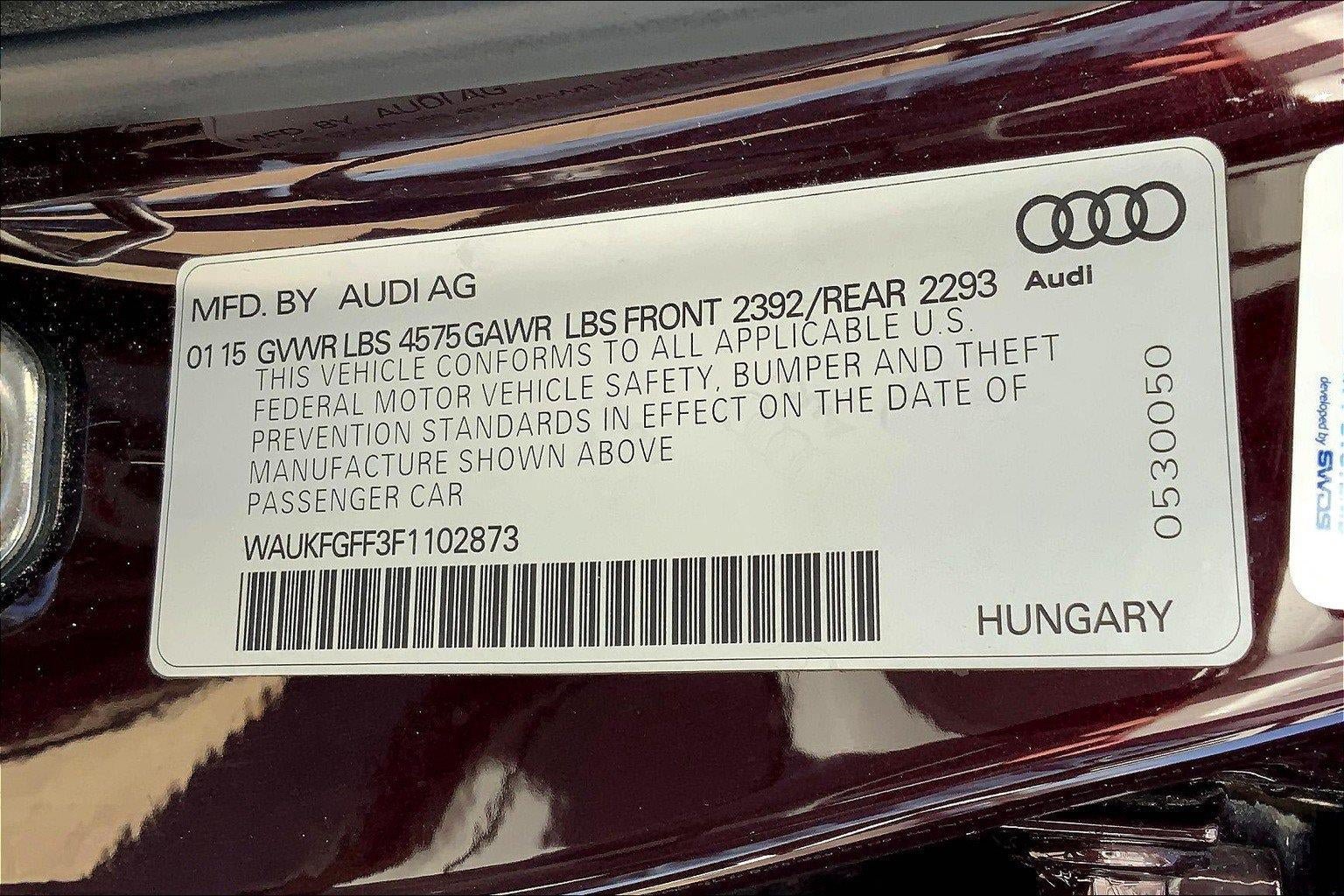 Used 2015 Audi A3 2.0T Prestige AWD/4WD image 32