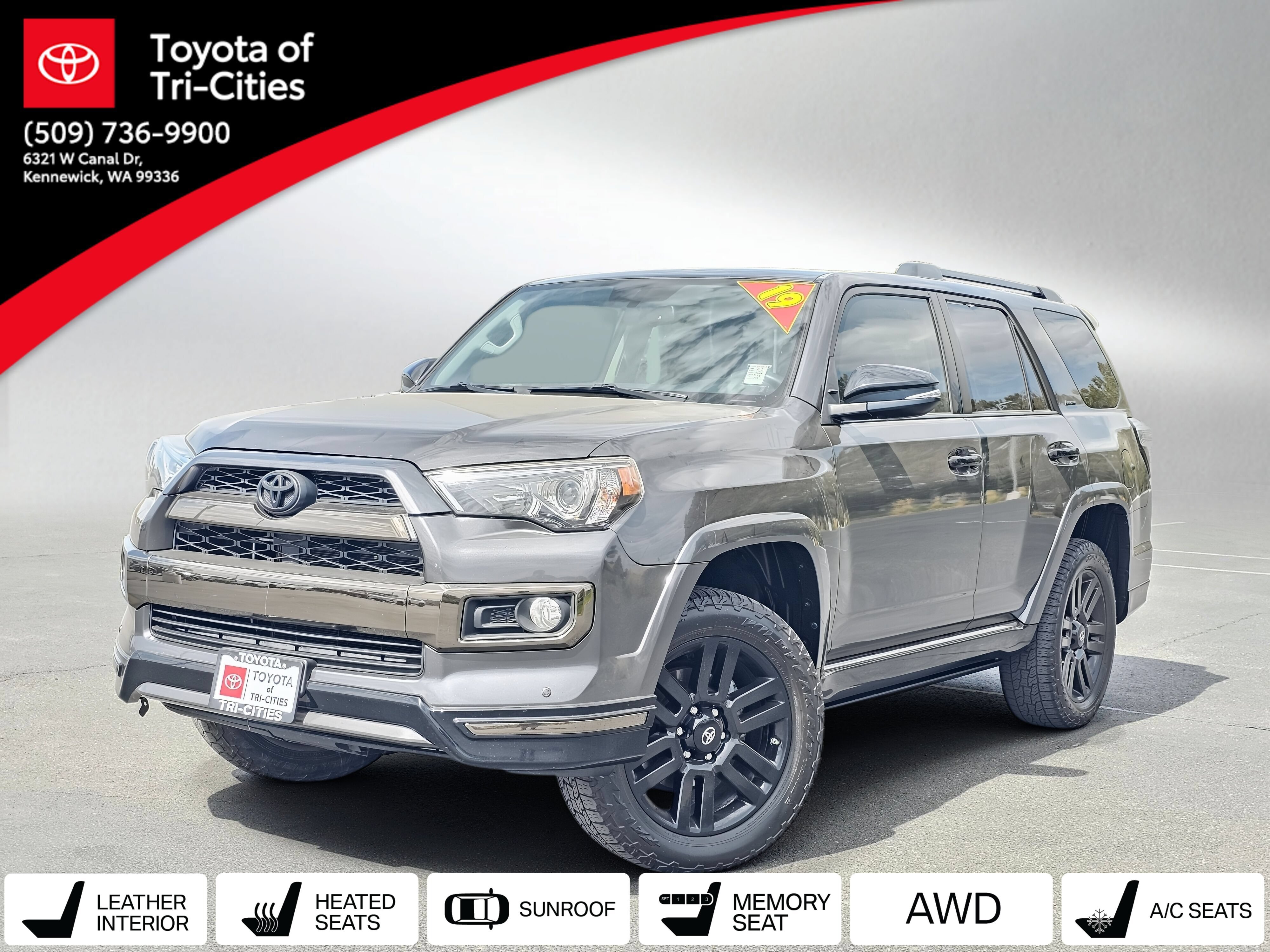 Used 2019 Toyota 4Runner Limited