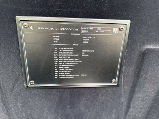 Used 2021 Ferrari F8 Tributo RWD image 16