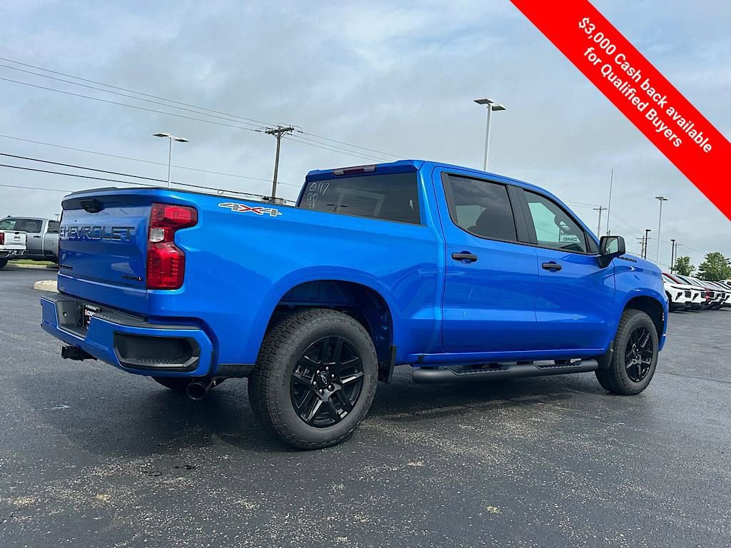 New 2025 Chevrolet Silverado 1500 Custom w/ Turbomax Blackout Package image 8
