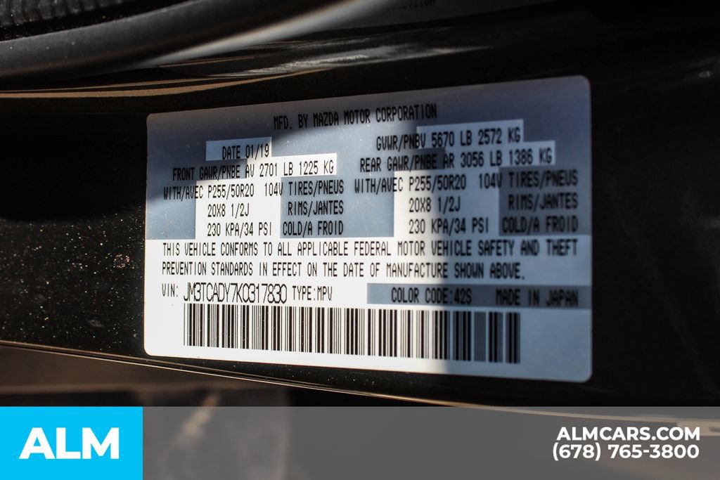 Used 2019 MAZDA CX-9 Grand Touring FWD image 38