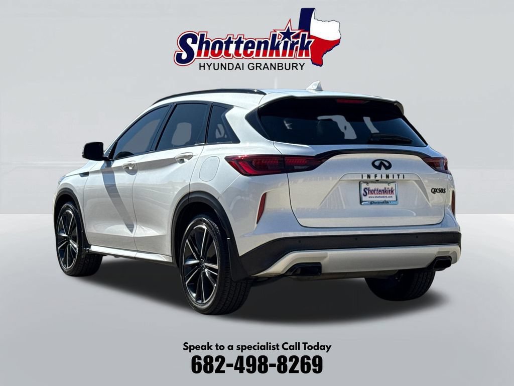 Used 2023 INFINITI QX50 Sport w/ Cargo Package FWD image 8