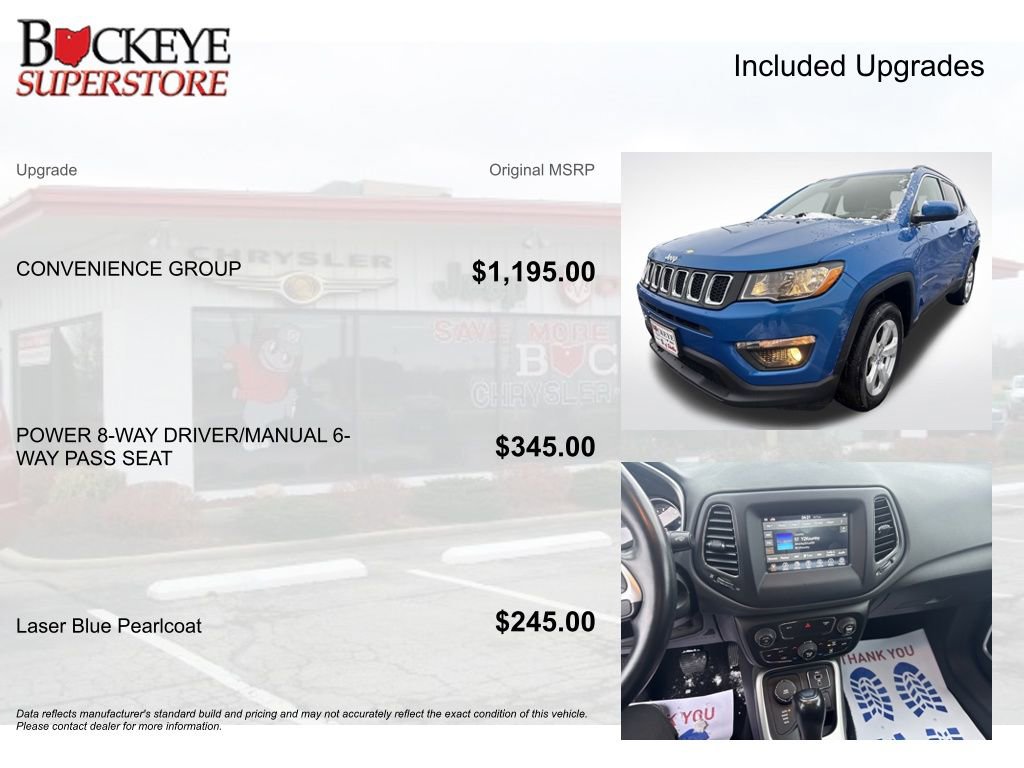 Certified 2021 Jeep Compass Latitude w/ Convenience Group image 10