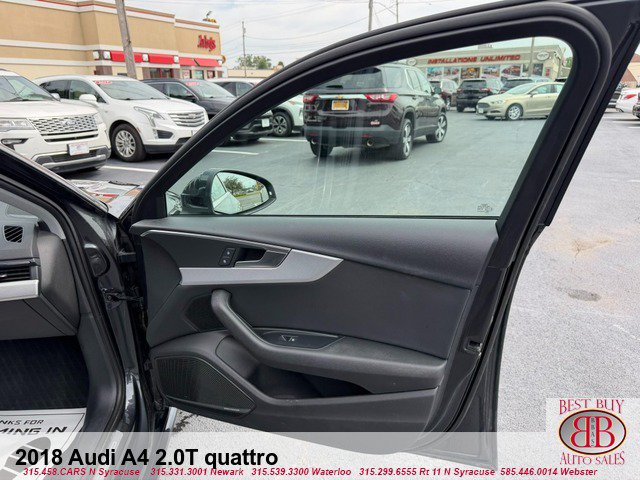 Used 2018 Audi A4 2.0T Premium Plus w/ Premium Plus Package AWD/4WD image 17