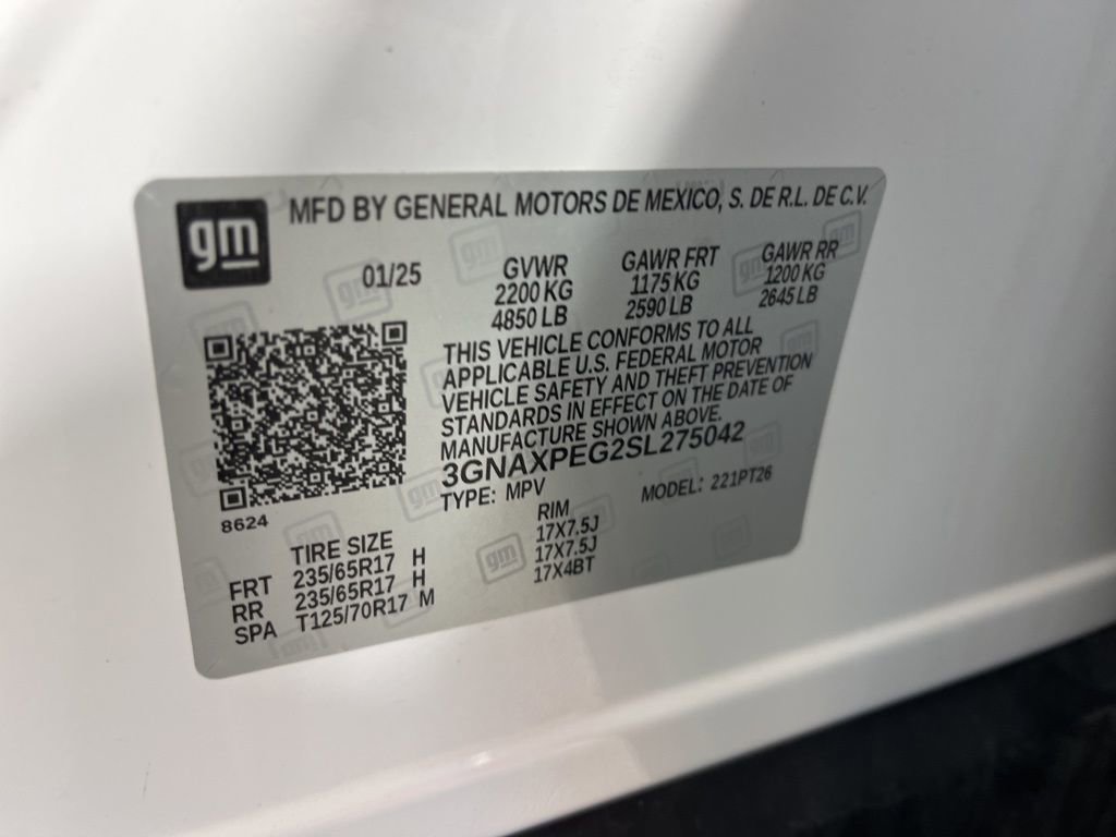 Certified 2025 Chevrolet Equinox LT w/ Convenience Package II image 32