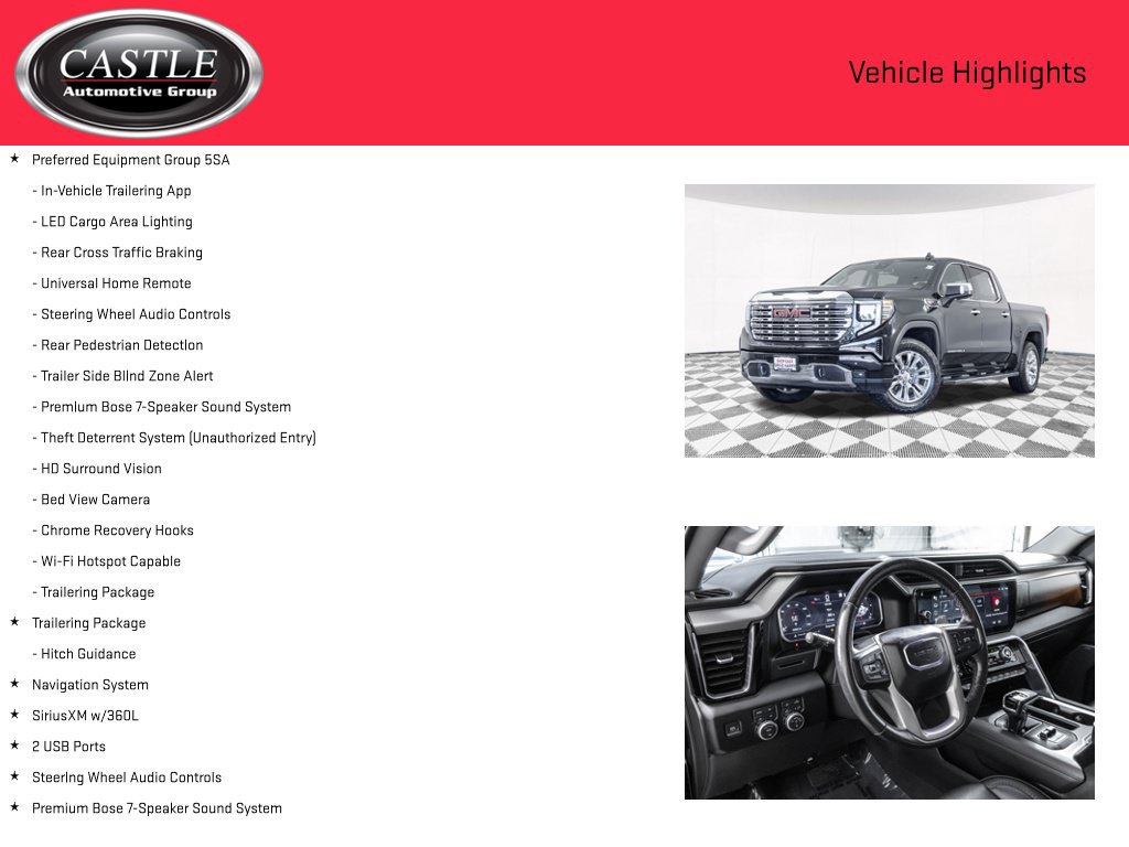 Used 2022 GMC Sierra 1500 Denali AWD/4WD image 12