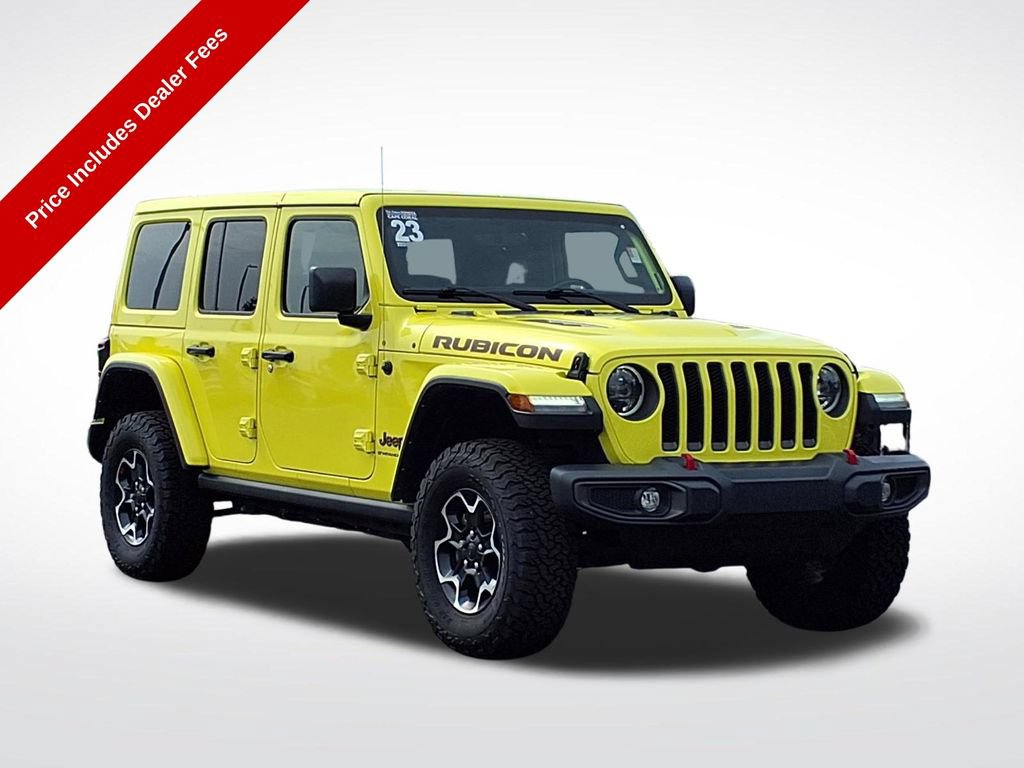 Used 2023 Jeep Wrangler Unlimited Rubicon w/ LED Lighting Group