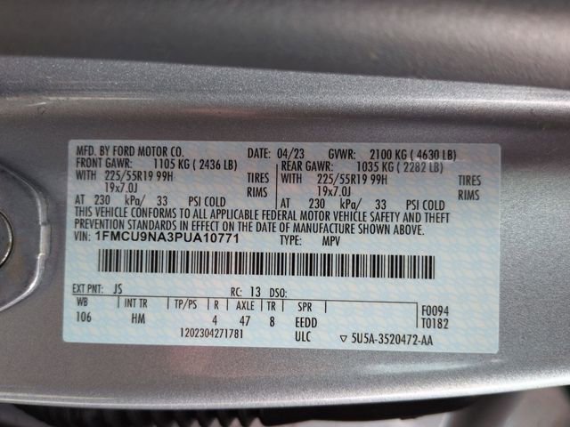 Certified 2023 Ford Escape ST-Line Select w/ Tech Pack #2 image 23